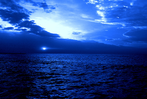 Mar azul
